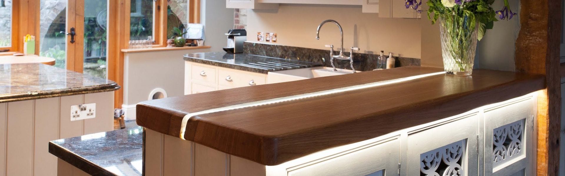 Light up kitchen countertops Hampshire