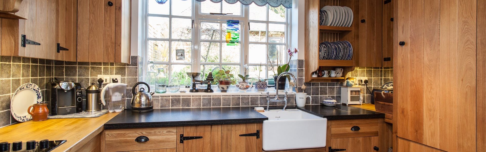 Small bespoke traditional farmhouse kitchens - made to order Dowers Kitchens