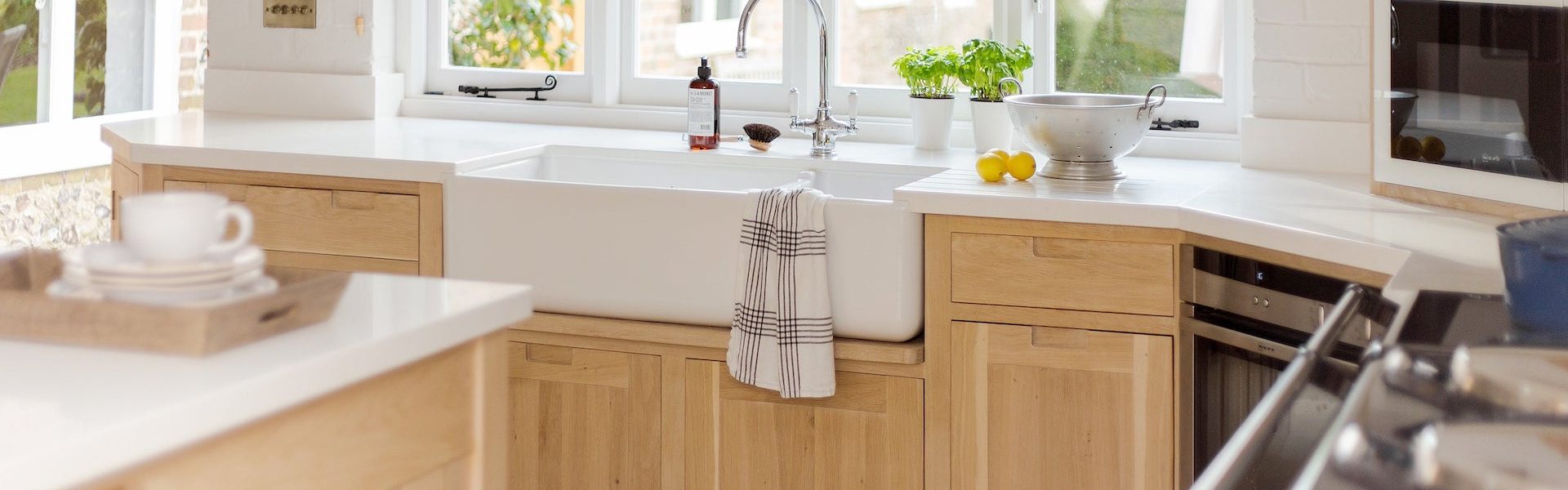 wooden country kitchen