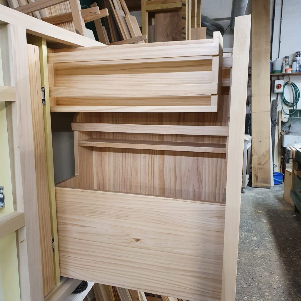 handmade bespoke kitchen spicerack