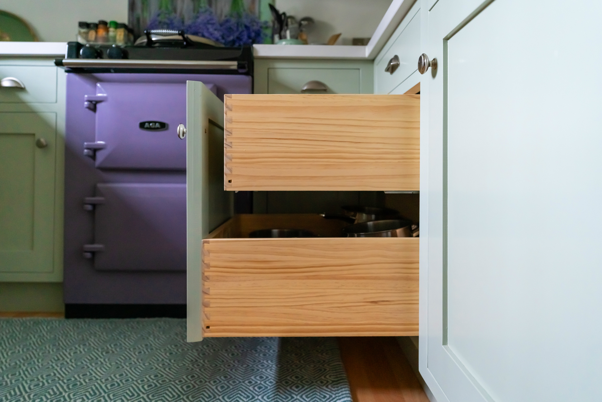 bespoke kitchen drawer